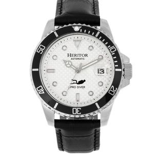 NWT Pro Diver Automatic Genuine Leather Band Watch